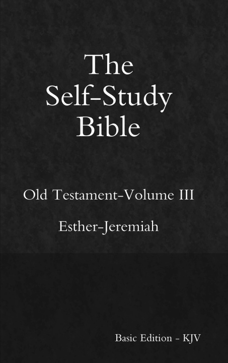 Libro Self-Study Bible - Old Testament - Volume III - HC Jesse Jackson