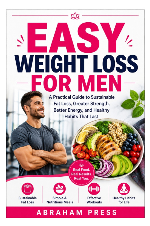 Livro EASY WEIGHT LOSS FOR MEN Abraham Press