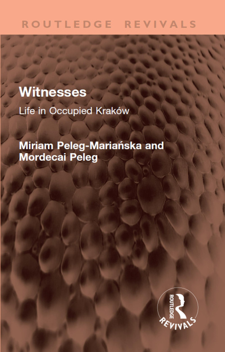 E-book Witnesses Miriam Peleg-Marianska