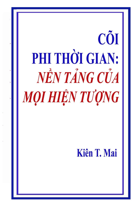 Kniha CÕI PHI THỜI GIAN KIEN TRUNG MAI