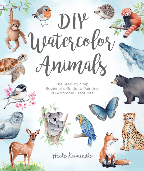E-book DIY Watercolor Animals Heike Kuzminski