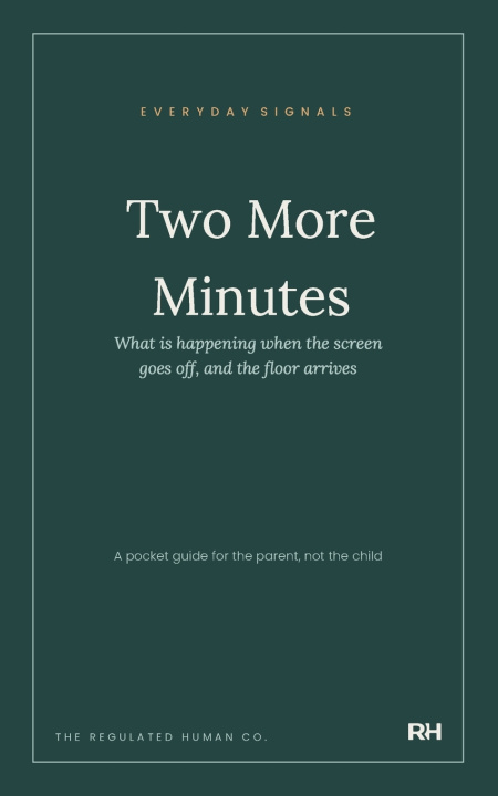 Livro Two More Minutes The Regulated Human Co.