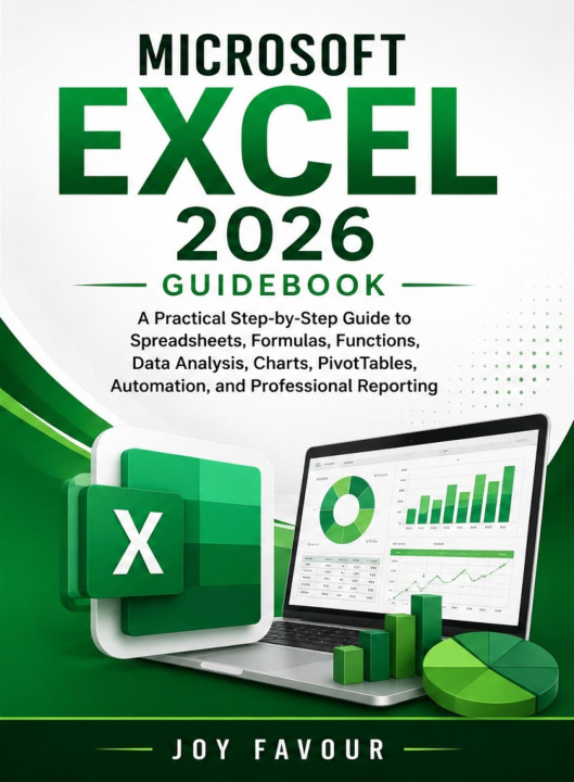 E-book Microsoft Excel 2026 Guidebook Joy Favour