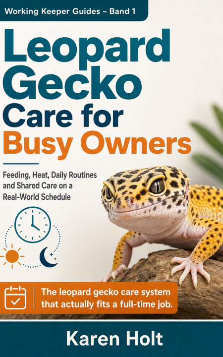 E-kniha Leopard Gecko Care for Busy Owners Karen Holt