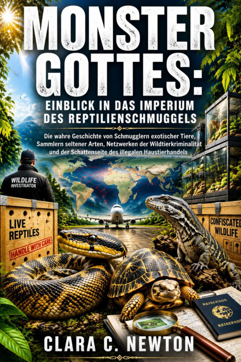 Libro elettronico Monster Gottes: Einblick in das Imperium des Reptilienschmuggels Clara Newton
