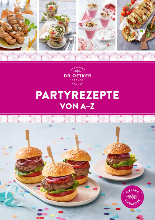 E-kniha Partyrezepte von A-Z Dr. Oetker Verlag