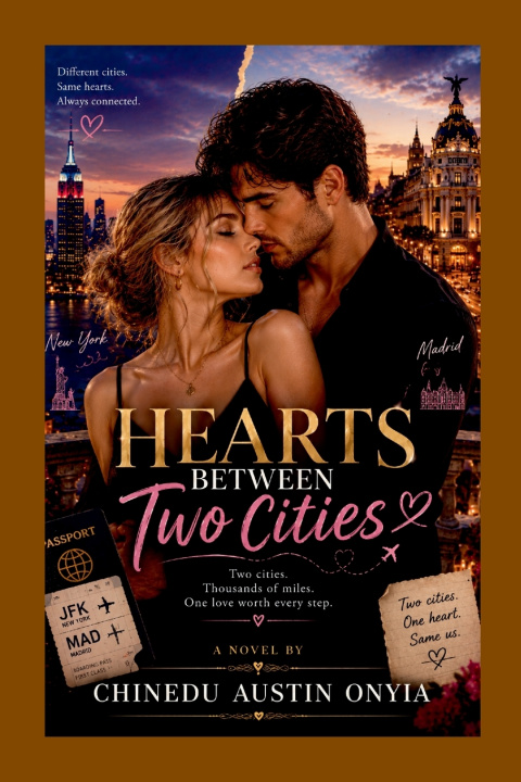 Carte HEARTS BETWEEN TWO CITIES CHINEDU AUSTIN ONYIA