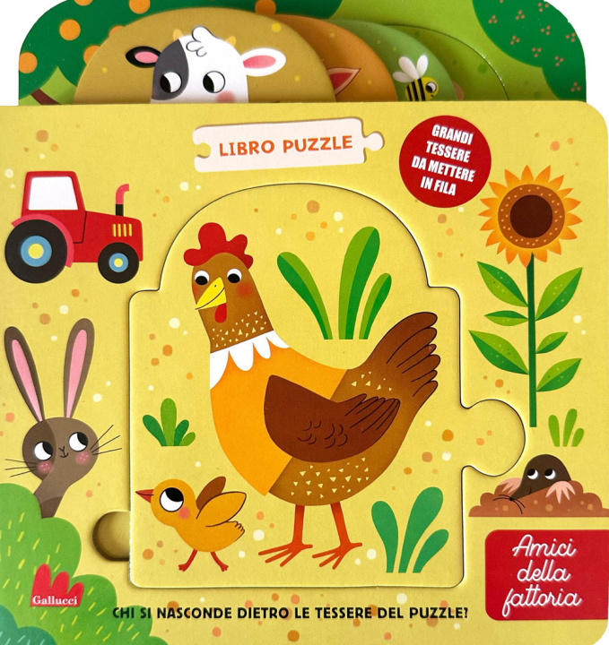 Kniha Amici della fattoria. Libro puzzle Ana Varela
