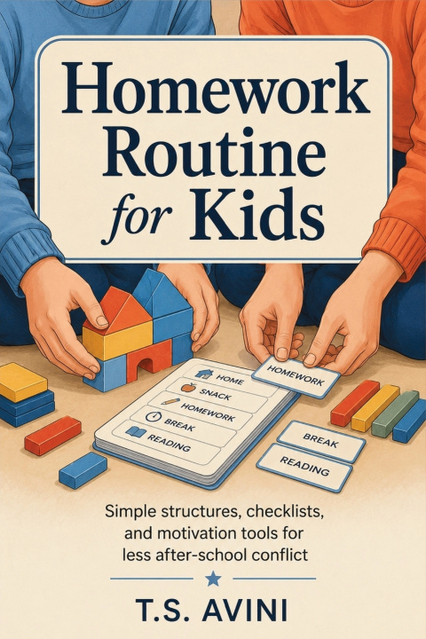 Buch Homework Routine for Kids T.S Avini