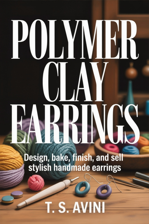 Livro Polymer Clay Earrings T.S Avini