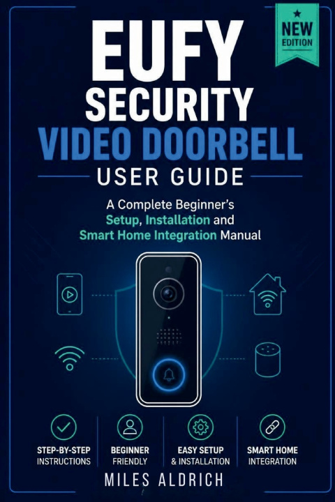 Książka EUFY SECURITY VIDEO DOORBELL USER GUIDE Miles Aldrich