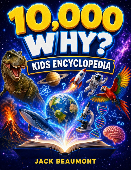 Libro 10,000 WHY KIDS ENCYCLOPEDIA JACK BEAUMONT