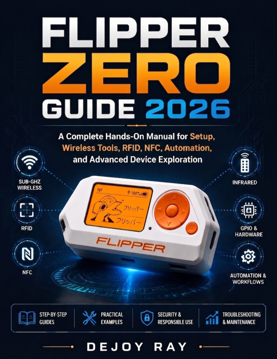 Carte Flipper Zero User Guide 2026 DEJOY RAY