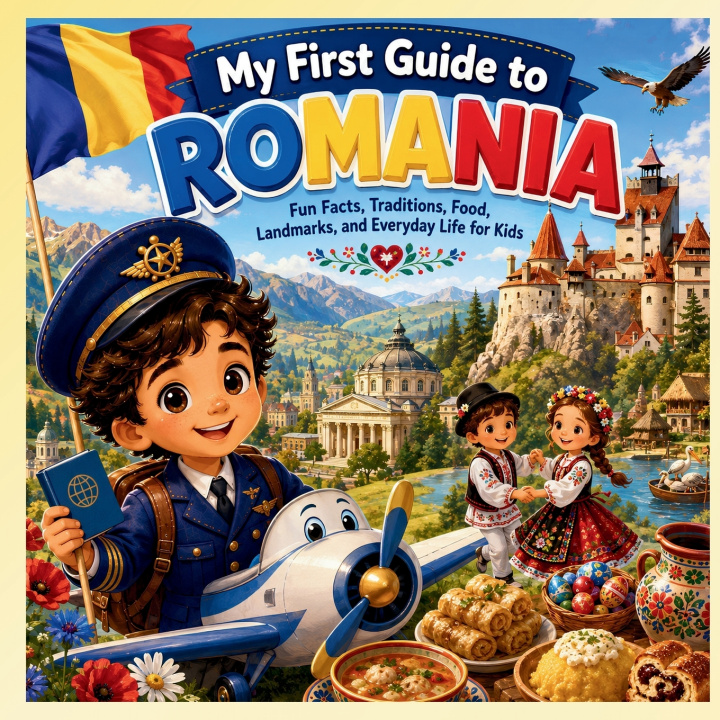 Livro My First Guide to Romania Eszpe Publications