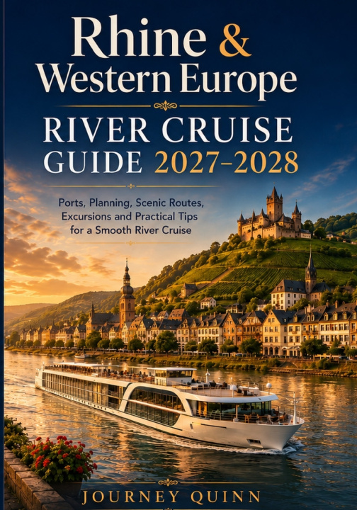 Livro RHINE AND WESTERN EUROPE RIVER CRUISE GUIDE 2027-2028 Journey Quinn