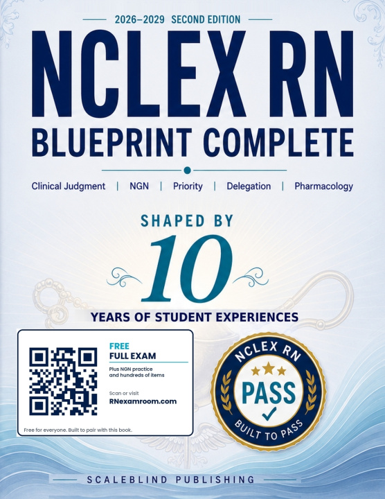 Buch NCLEX RN Blueprint Complete ScaleBlind Publishing