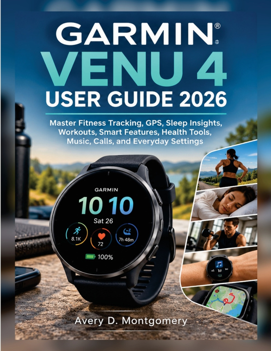 Libro GARMIN VENU 4 USER GUIDE 2026 Avery D. Montgomery