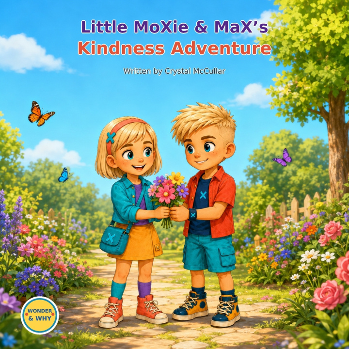 Libro Little MoXie & MaX's Kindness Adventure Crystal McCullar