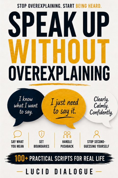 Buch Speak Up Without Overexplaining Lucid Dialogue