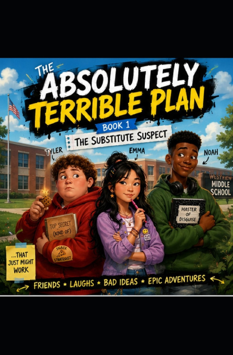 Livro THE ABSOLUTELY TERRIBLE PLAN Donna Allen