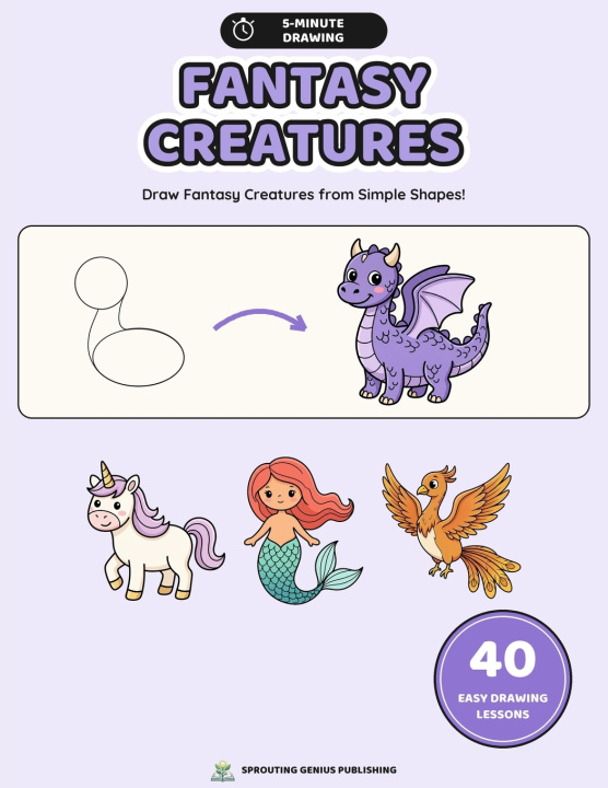 Buch 5-Minute Drawing Sprouting Genius Publishing