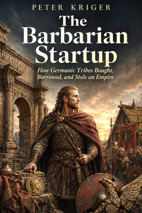 Kniha THE BARBARIAN STARTUP Peter Kriger