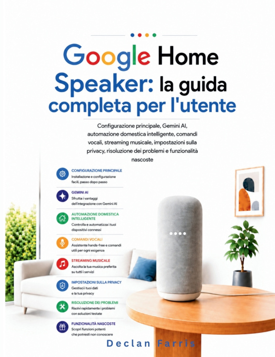Libro Google Home Speaker Declan Farris
