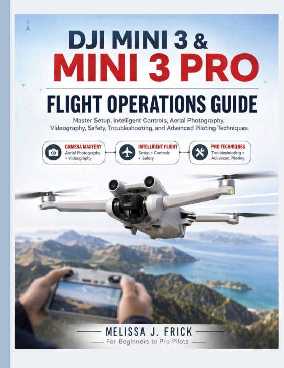 Knjiga DJI Mini 3 & Mini 3 Pro Flight Operations Guide Melissa J. Frick