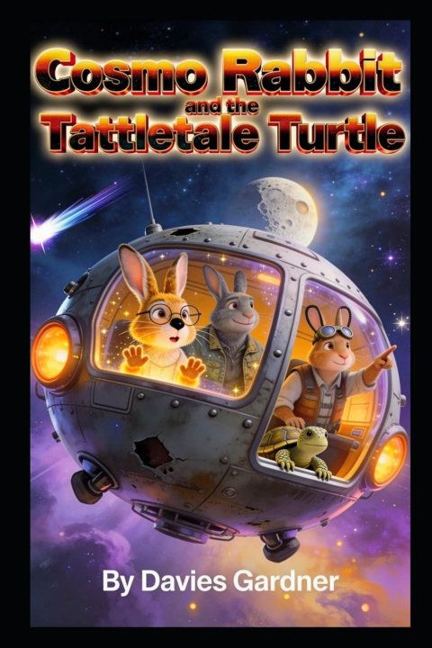 Livro Cosmo Rabbit and the Tattletale Turtle Davies Gardner