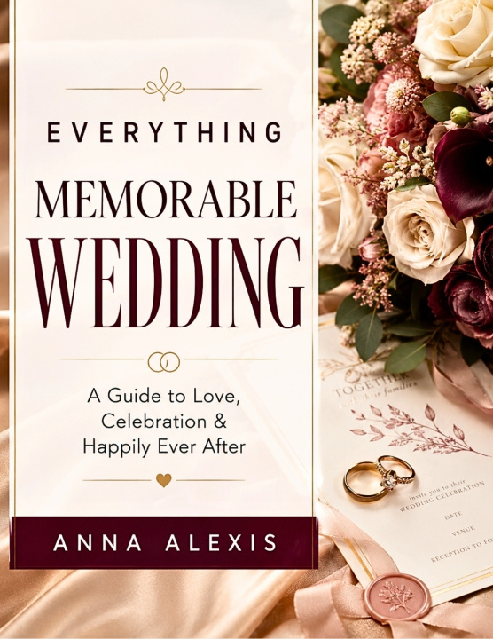 Carte EVERYTHING MEMORABLE WEDDING ANNA LEXIS