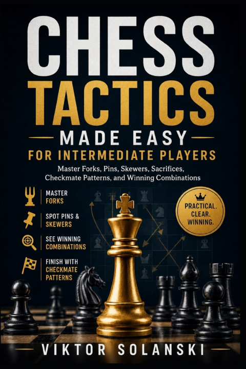 Book Chess Tactics Made Easy for Intermediate Players Viktor Solanski