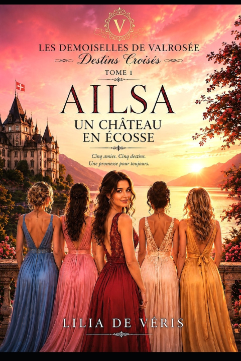Kniha AILSA, Un château en Écosse Lilia de Véris