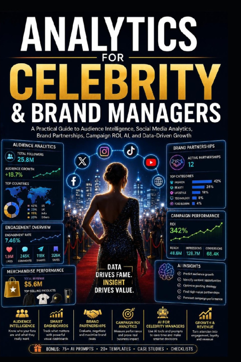 Kniha Analytics for Celebrity & Brand Managers Aruj Mishra