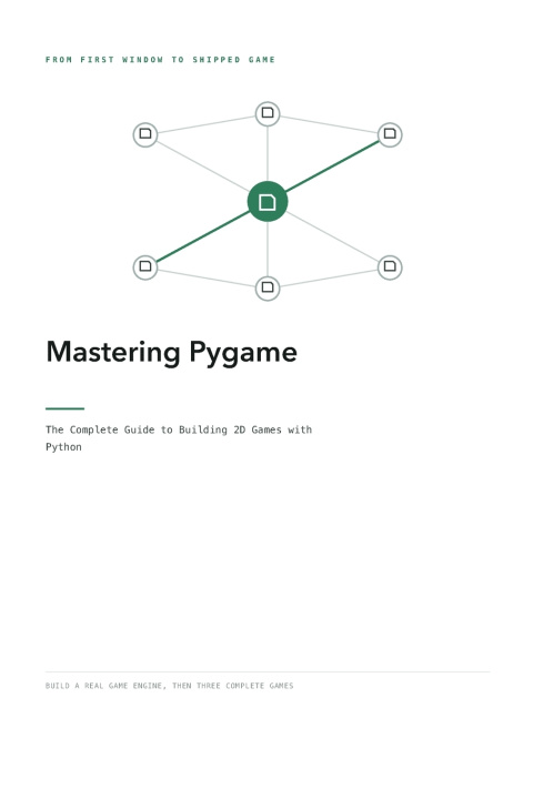 Carte Mastering Pygame Kameron Hussain