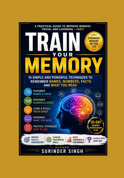 Könyv TRAIN YOUR MEMORY Surinder Singh