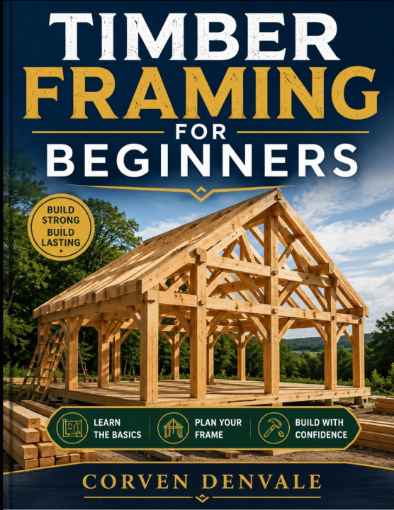 Book TIMBER FRAMING FOR BEGINNERS Corven Denvale
