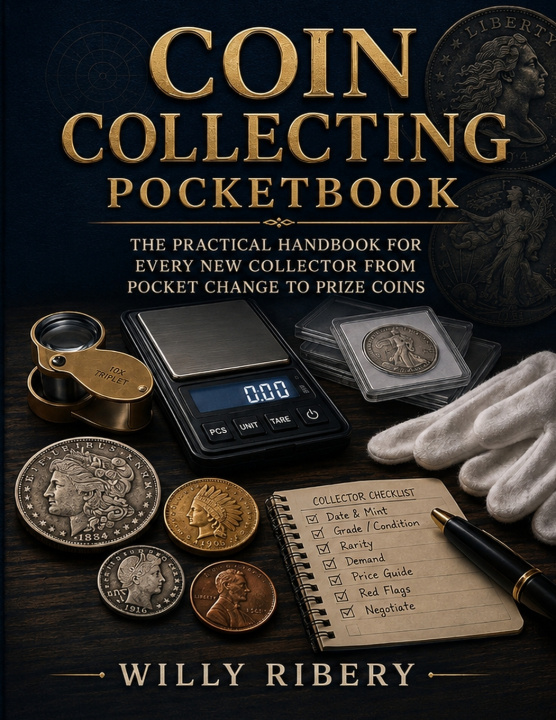 Kniha Coin Collecting Pocketbook WILLY RIBERY