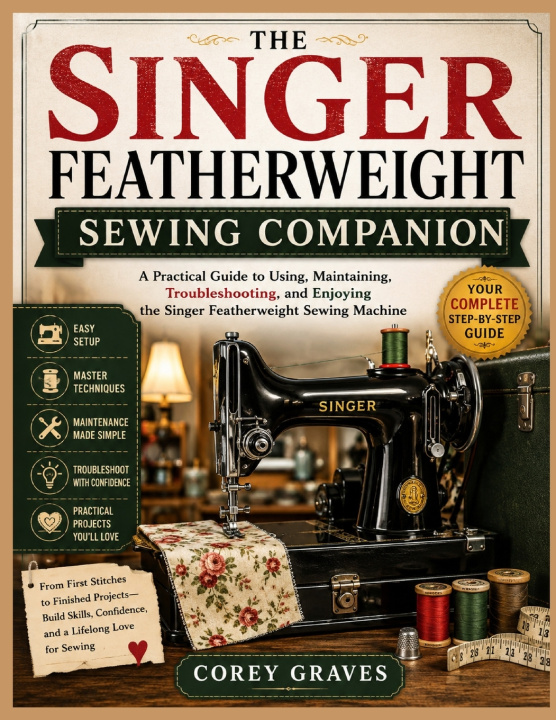 Libro THE SINGER FEATHERWEIGHT SEWING COMPANION COREY GRAVES