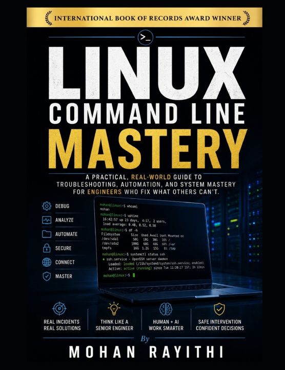 Carte Linux Command Line Mastery Mohan Rayithi