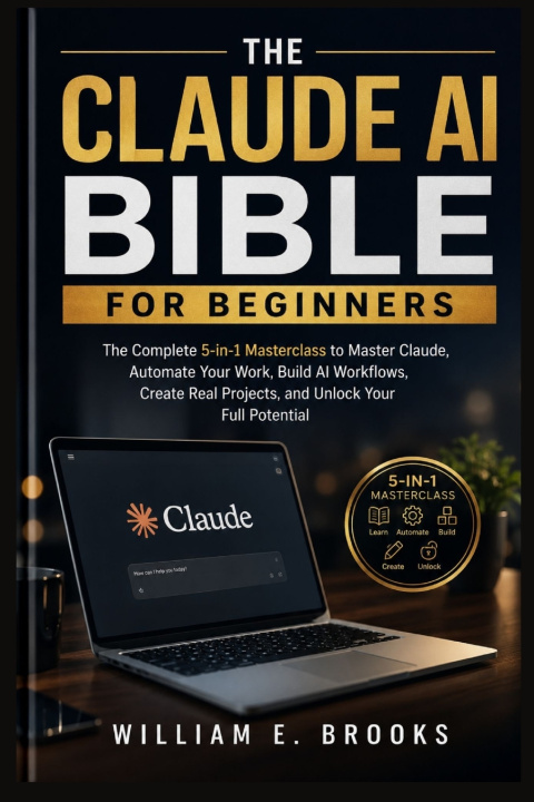 Livro THE CLAUDE AI BIBLE FOR BEGINNERS WILLIAM E. BROOKS