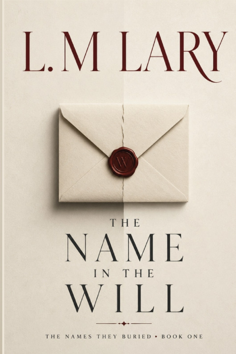 Livro THE NAME IN THE WILL M.L Lary