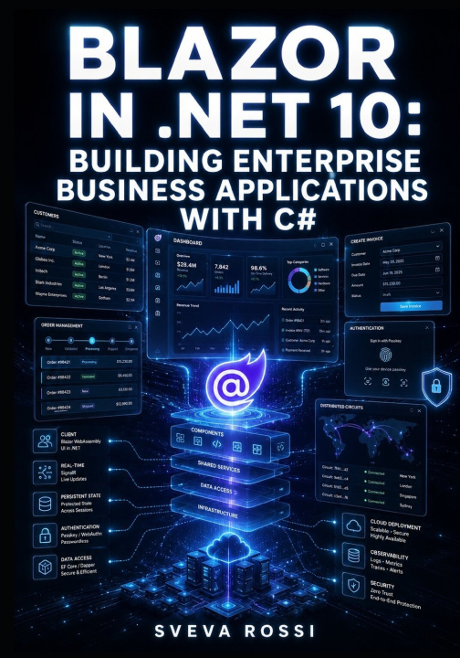 Könyv BLAZOR IN .NET 10 SVEVA ROSSI