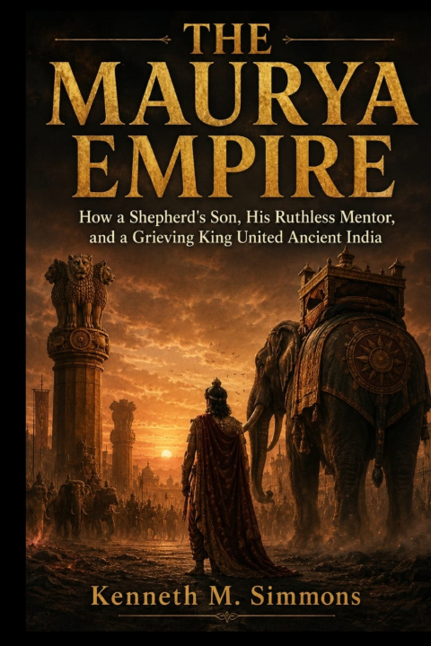 Livro THE MAURYA EMPIRE Kenneth M. Simmons