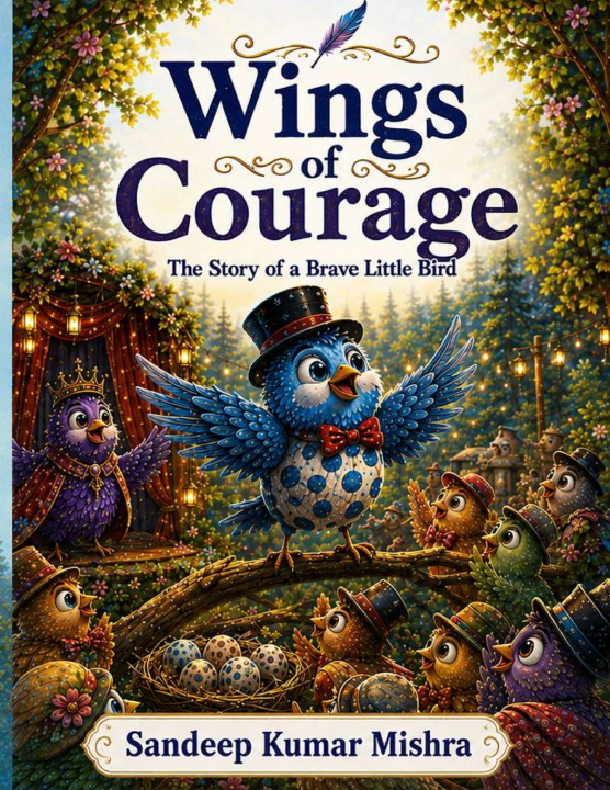 Livro Wings of Courage Sandeep Kumar Mishra