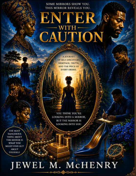 Carte ENTER WITH CAUTION Jewel M McHenry