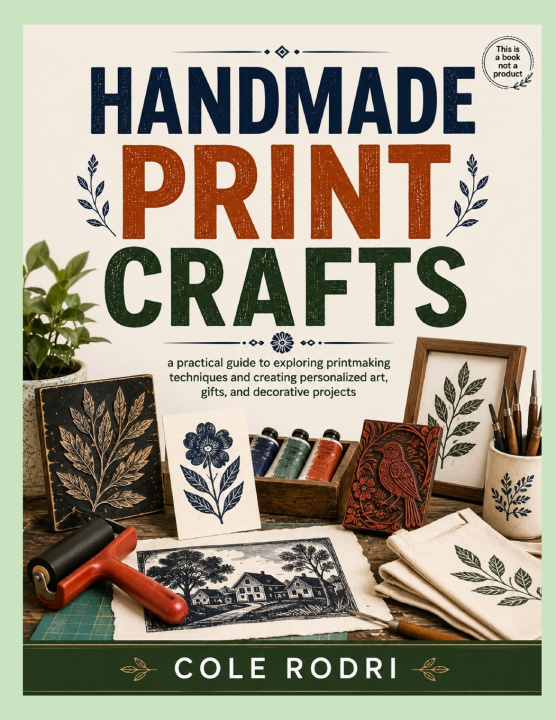 Libro HANDMADE PRINT CRAFTS COLE RODRI