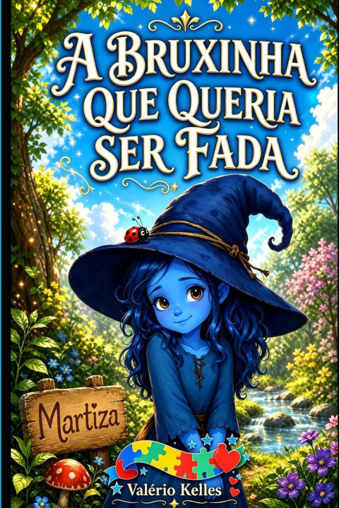 Könyv Martiza, a Bruxinha que Queria Ser Fada Valério Kelles