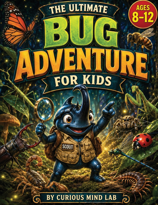 Libro The Ultimate Bug Adventure for Kids Curious Mind Lab