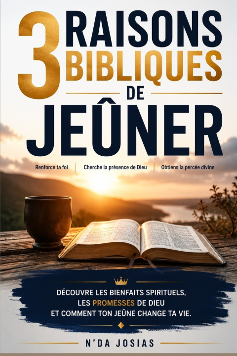 Livro 3 RAISONS BIBLIQUES DE JEÛNER Josias N'da
