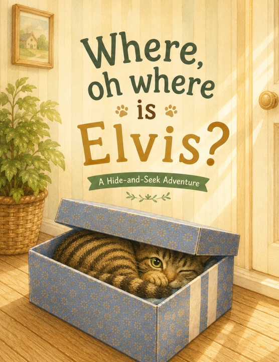 Libro Where is Elvis? Nadi Elm